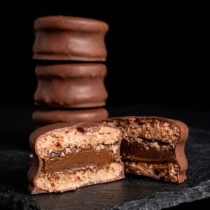Alfajores de chocolate
