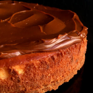 Tartas de queso y dulce de leche
